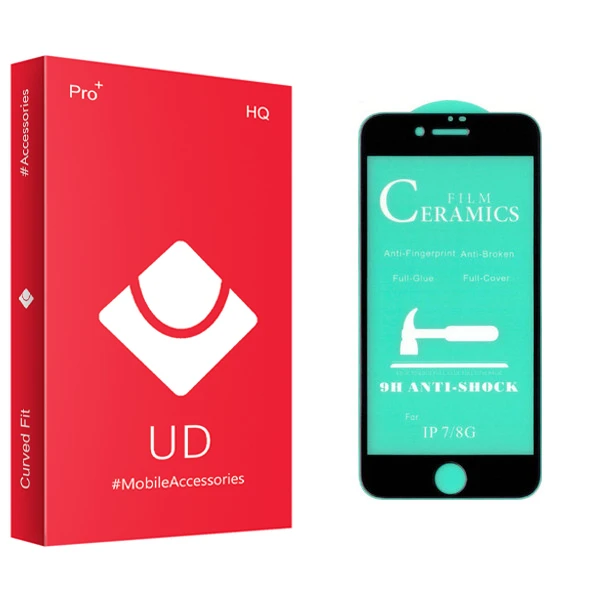 محافظ صفحه نمایش سرامیکی یو دی مدل +PRO مناسب برای گوشی موبایل اپل Iphone SE 2020 / Iphone 7 / Iphone 8