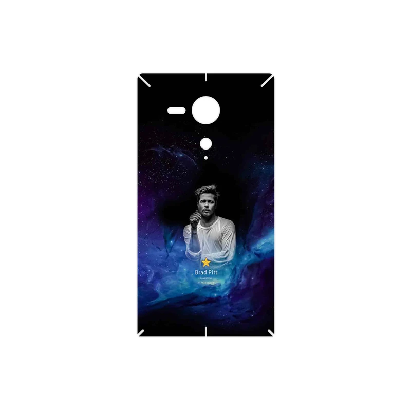 برچسب پوششی ماهوت مدل Brad Pitt مناسب برای گوشی موبایل سونی Xperia SP