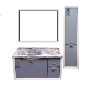 ست کابینت و روشویی مدل پرنیان به همراه باکس و آینه