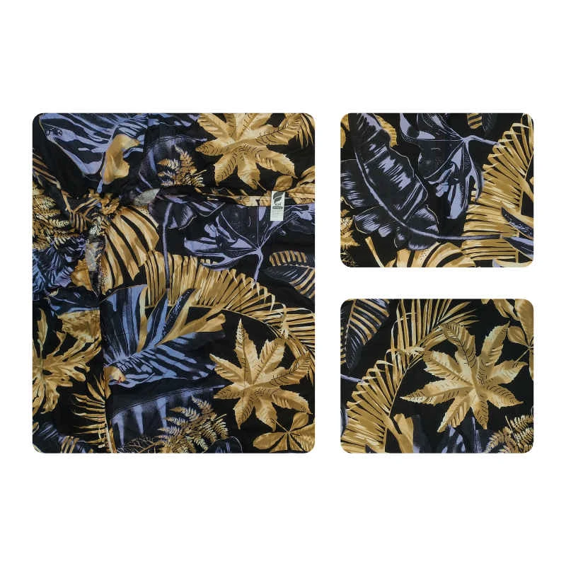 سرویس ملحفه آدنو مدل هاوایی کد FI24 دونفره 3 تکه 