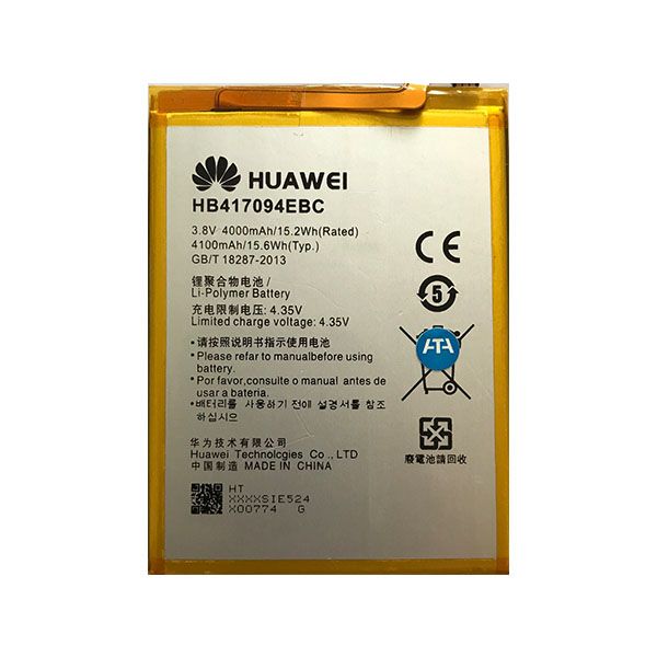 باتری موبایل مدل HB417094EBC ظرفیت 4100 میلی آمپر ساعت مناسب برای گوشی موبایل هوآوی MATE 7 باتری موبایل مدل HB417094EBC ظرفیت 4100 میلی آمپر ساعت مناسب برای گوشی موبایل هوآوی MATE 7