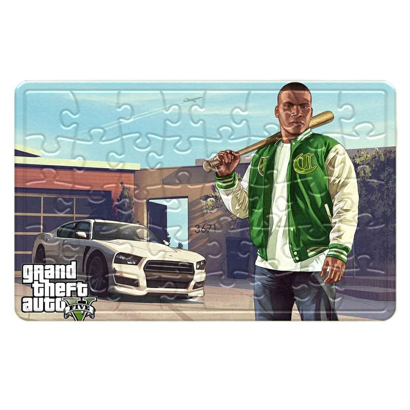 پازل 54 تکه مدل جی تی ای 