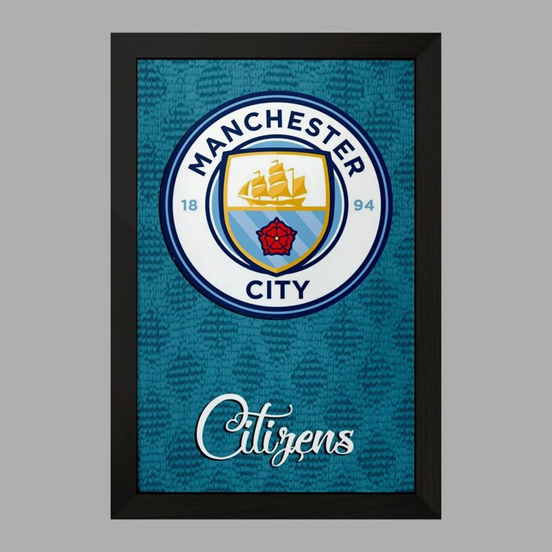 تابلو خندالو مدل باشگاه منچستر سیتی کد 26767