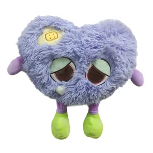 عروسک پولیشی مدل میکروب پشمالو خوابالو ارتفاع 35 سانتی متر