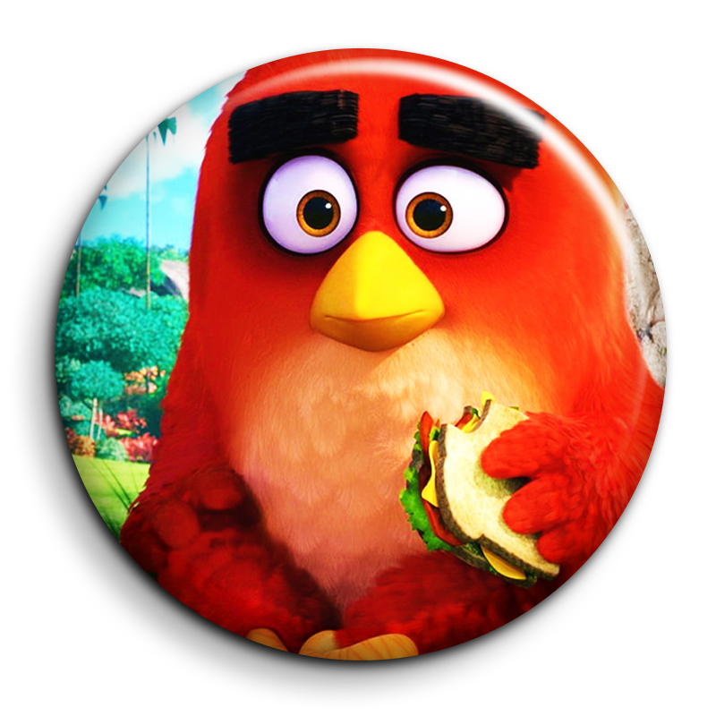 مگنت گالری باجو طرح پرندگان خشمگین کد Angry birds 60