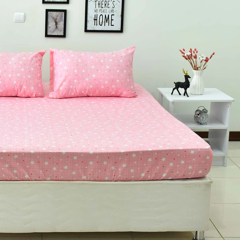 سرویس ملحفه بومرنگ مدل Aseman-120 یکنفره 2 تکه