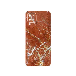 MAHOOT Red Marble Cover Sticker for Samsung Galaxy M22