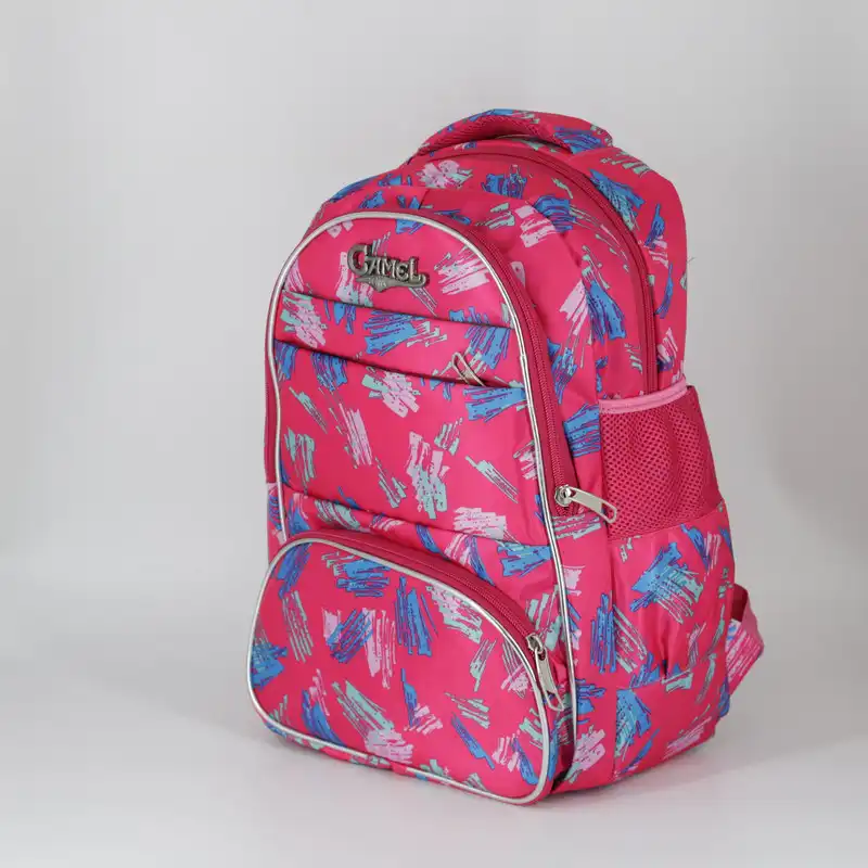 کوله پشتی مدل مدرسه طرح دار color  کد A21