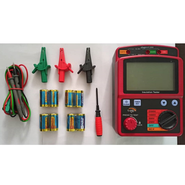 تستر مقاومت عایق مدل HVIT 2500