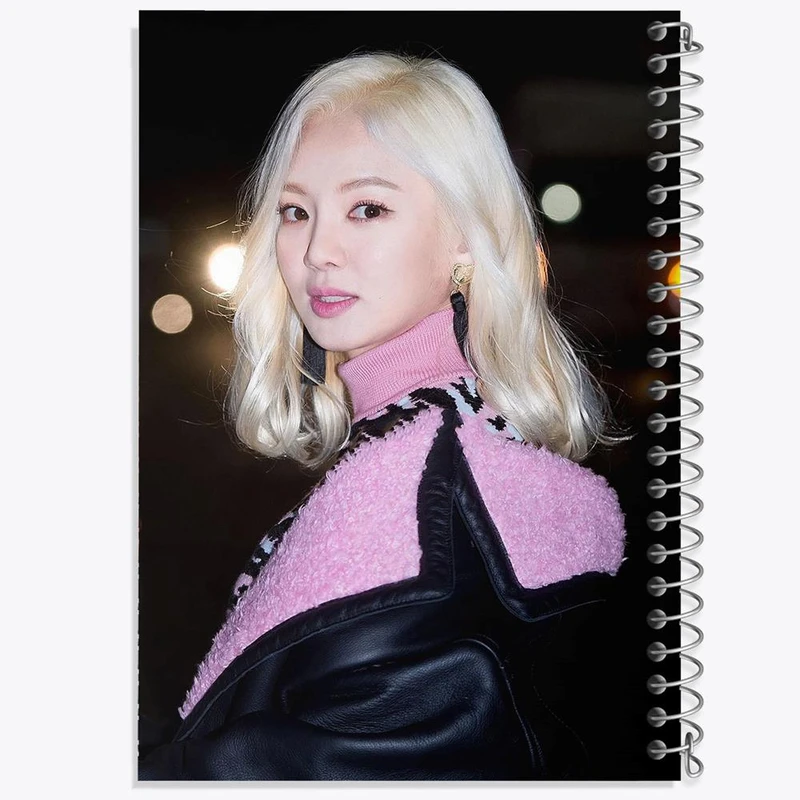 دفتر لیست خرید 50 برگ خندالو طرح هیویون گروه گرلز جنریشن Girls Generation کد 21764