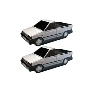 دستمال کاغذی 100 برگ دولایه طرح پراید وانت کد A5 بسته 2 عددی