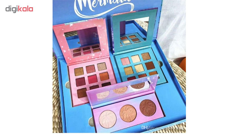 مجموعه آرایش صورت فنتی بیوتی مدل mermaid مجموعه آرایش صورت فنتی بیوتی مدل mermaid