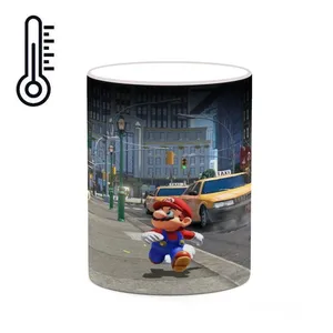 ماگ حرارتی کاکتی مدل بازی سوپر ماریو Super Mario Odyssey کد mgh30611