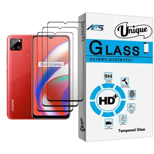AFS Unique Glass MIX003 Screen Protector For Realme C12 Pack Of 3