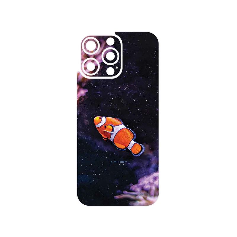 برچسب پوششی ماهوت مدل Clownfish مناسب برای گوشی موبایل اپل iPhone 16 Pro Max