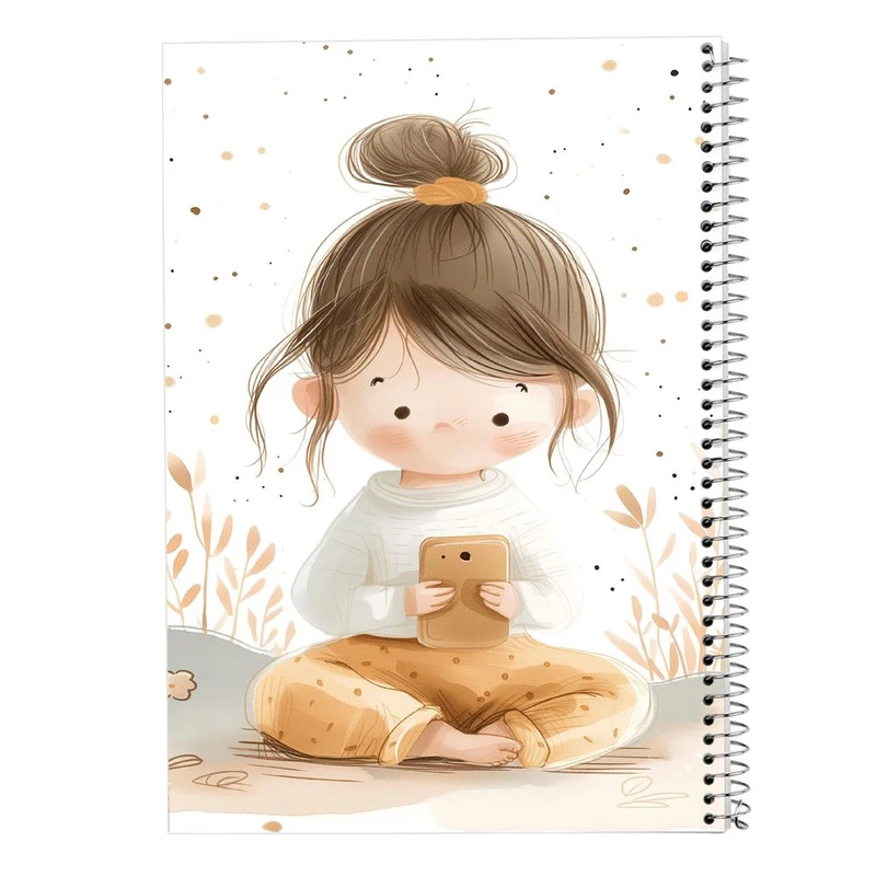 دفتر ژورنال نویسی 50 برگ مدوپد مدل نقطه ای طرح فانتزی کد DF16504