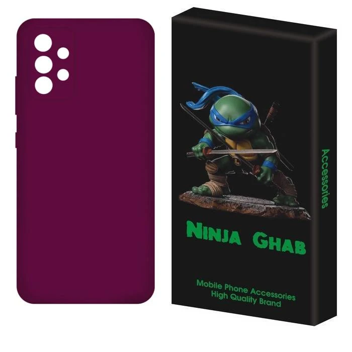 کاور نینجا قاب مدل سیلیکونی مناسب برای گوشی موبایل سامسونگ Galaxy A32 4G