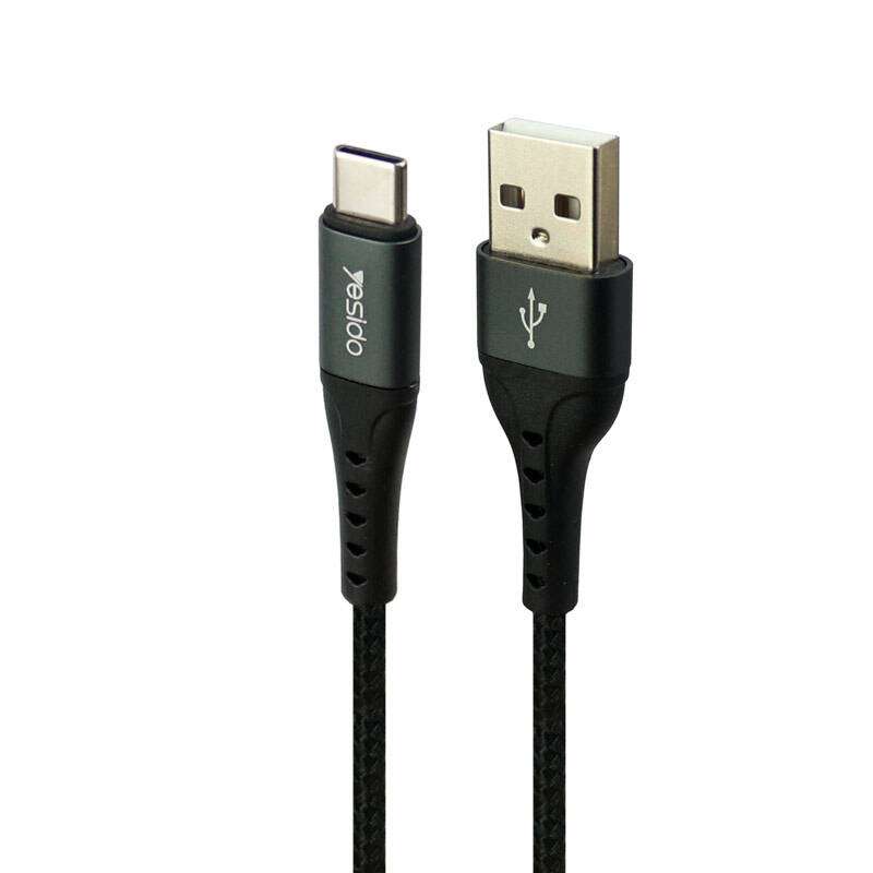 کابل تبدیل USB به USB-C یسیدو مدل CA63 طول 2 متر
