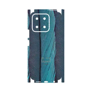 MAHOOT Turquoise feathers-FullSkin Cover Sticker for Honor X5b