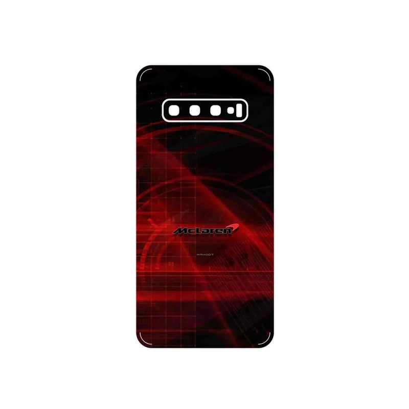 برچسب پوششی ماهوت مدل Mclaren مناسب برای گوشی موبایل سامسونگ Galaxy S10