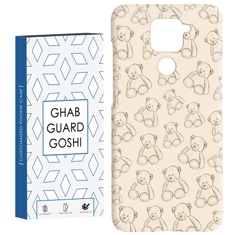 کاور قاب گارد گوشی طرح تدی پترن  کد Dimo-663 مناسب برای گوشی موبایل شیائومی Redmi Note 9 