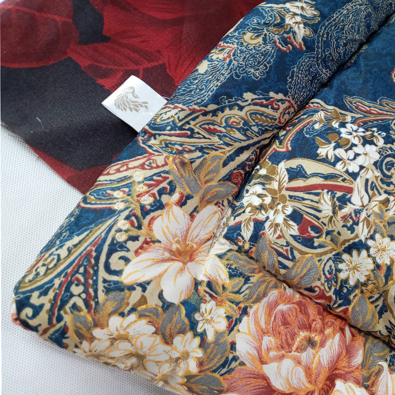 لحاف کرسی خانه سبز اسماعیلی مدل یلدا سایز 400x400 سانتی متر