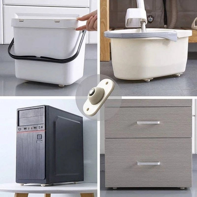 چرخ مدل متحرک حمل اجسام بسته 4 عددی