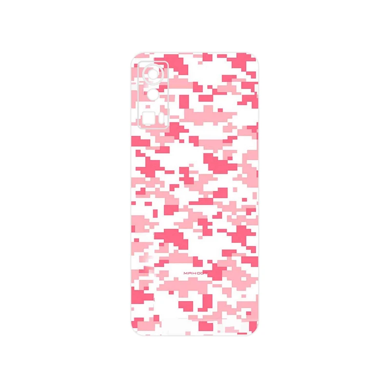 برچسب پوششی ماهوت مدل Army_Pink_Pixel مناسب برای گوشی موبایل جی پلاس X20