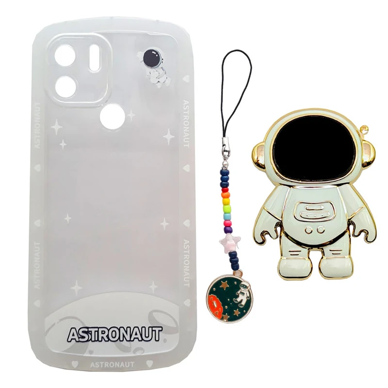 کاور مدل Astronaut طرح فضانورد کد A10219 مناسب برای گوشی موبایل شیائومی Redmi A1 Plus / A2 Plus به همراه بند آویز