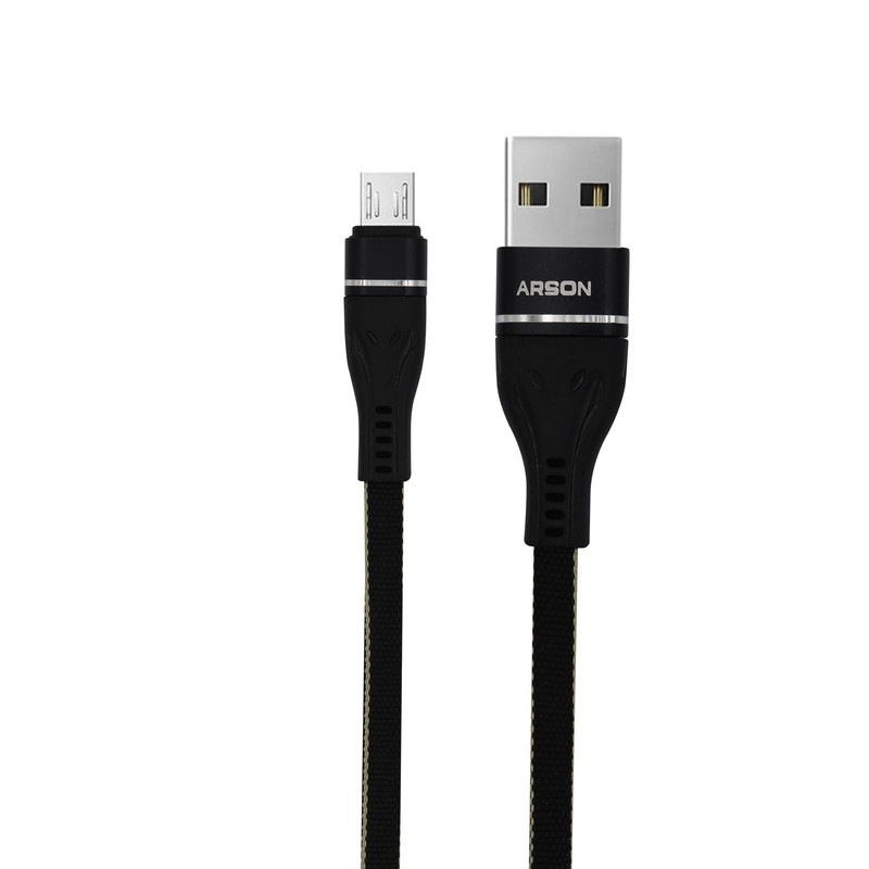 کابل شارژ USB به microUSB آرسون مدل AN-CA3 طول 1متر