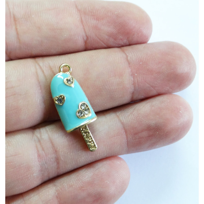 آویز گردنبند زنانه مدل بستنی قیفی کد AG 939 آویز گردنبند زنانه مدل بستنی قیفی کد AG 939