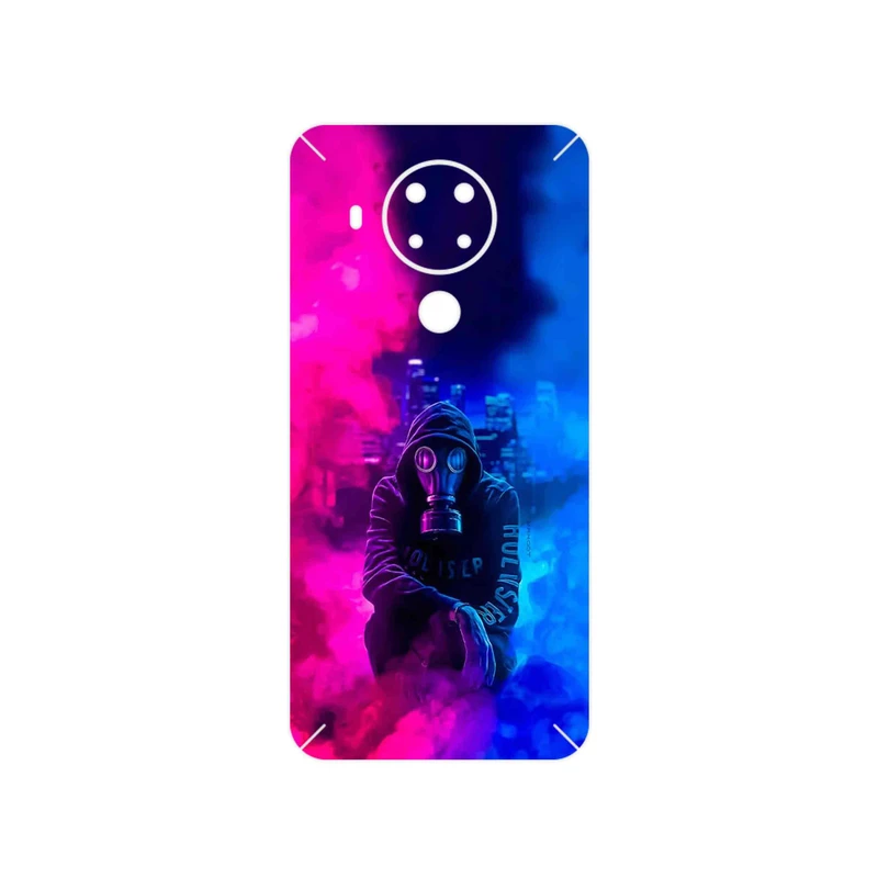 برچسب پوششی ماهوت مدل Smoke Rainbow Digital Art 2 مناسب برای گوشی موبایل نوکیا 5.4