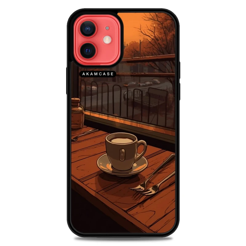 کاور آکام مدل AMC-WA12-COFFEE-11 مناسب برای گوشی موبایل اپل iPhone 12