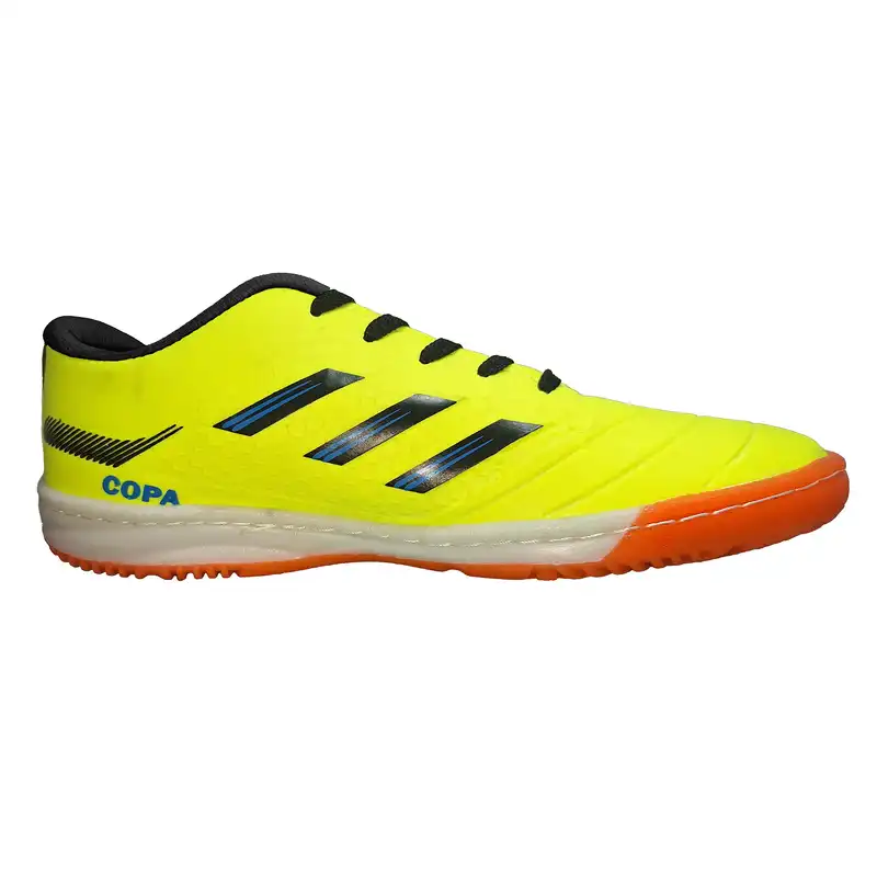 کفش فوتسال مردانه مدل سالنی طرح COPA رنگ سبز فسفری