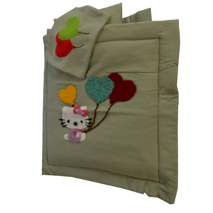 سرویس خواب 10 تکه نوزاد طرح کیتی