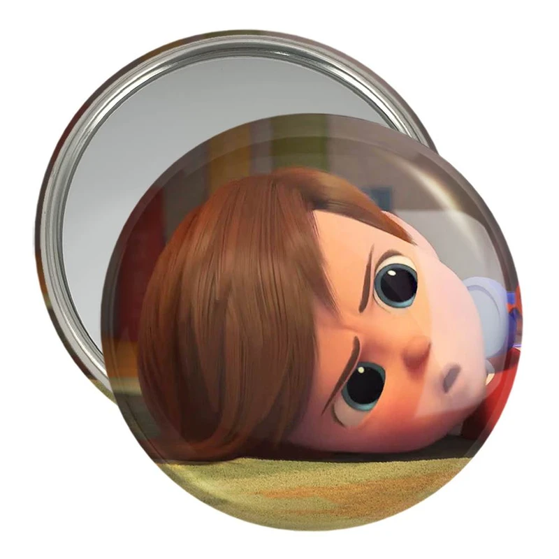 آینه جیبی خندالو مدل بچه رئیس Boss Baby  کد 12523