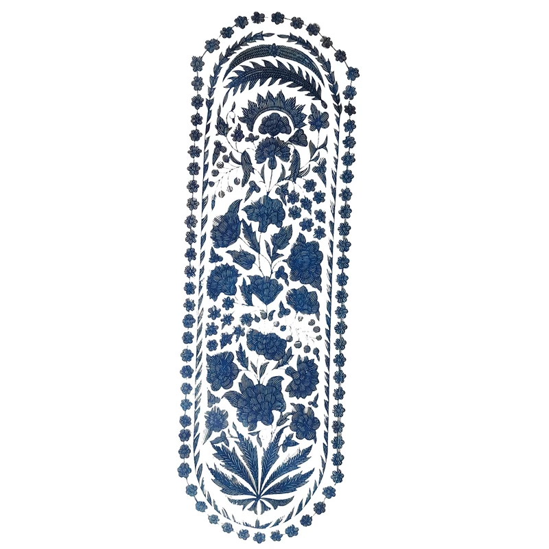 استیکر پارچه و لباس مدل حاشیه سنتی