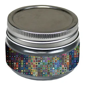 شمع لیوانی طرح کاشی مدل C139