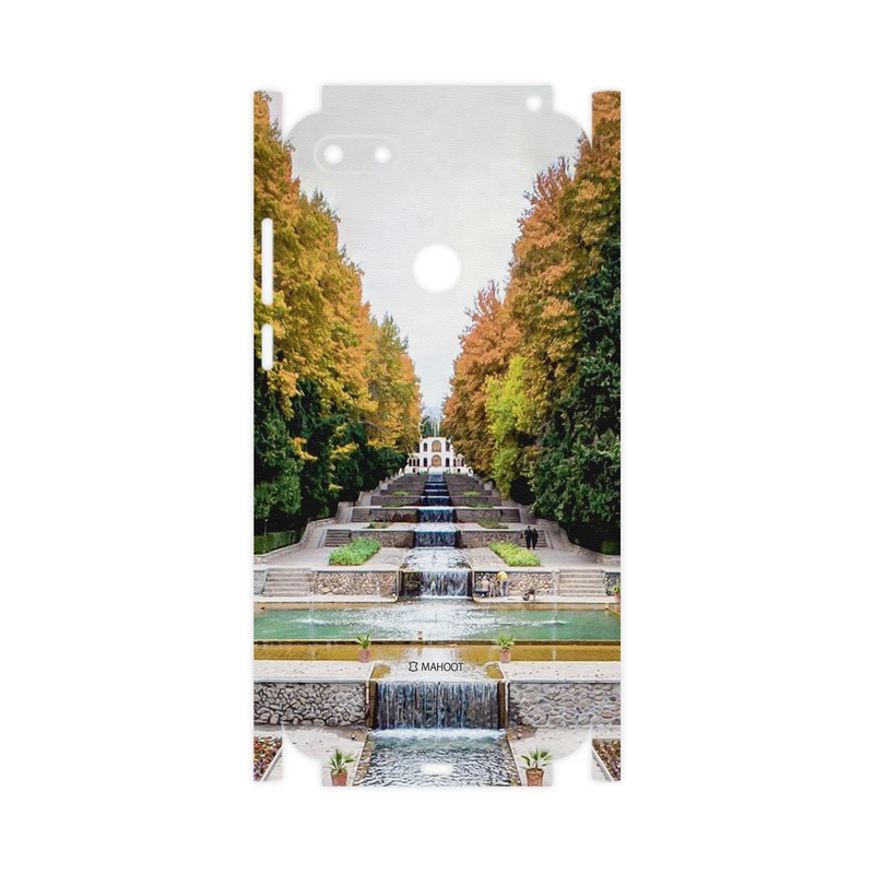 برچسب پوششی ماهوت مدل SHAHZADEH-Garden-FullSkin مناسب برای گوشی موبایل موتورولا Moto E6 Play