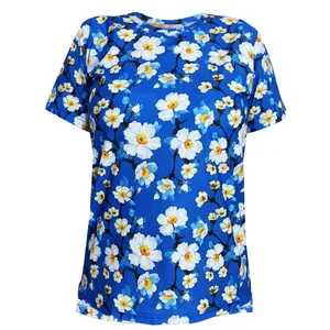 تی شرت زنانه مدل گلهای بهاری