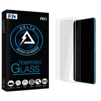 محافظ صفحه نمایش شیشه ای پی کی مدل Delta Glass MIX مناسب برای گوشی موبایل نوکیا 2.3 بسته دو عددی