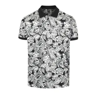 پولوشرت آستین کوتاه مردانه 1991 اس دبلیو طرح هاوایی مدل POL1915 BG2