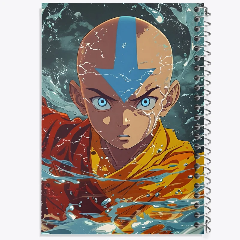 دفتر ژورنال نویسی 50 برگ خندالو مدل نقطه ای طرح انیمه آواتار (Avatar) کد N5020