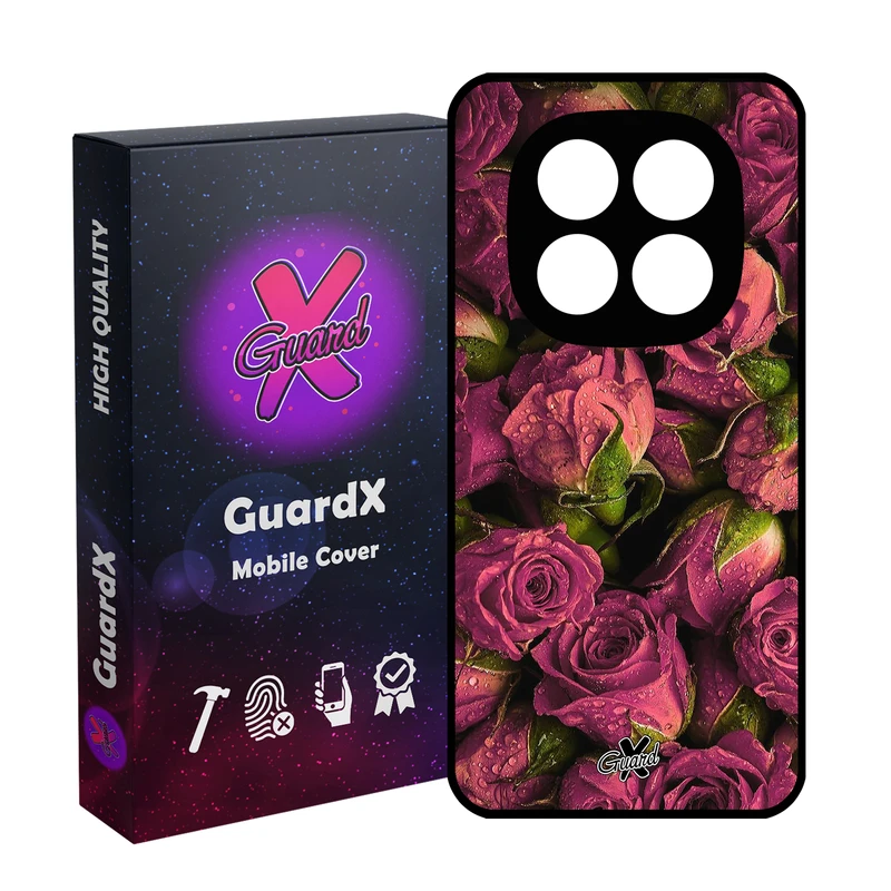 کاور گارد ایکس طرح Flower مدل 10006 مناسب برای گوشی موبایل شیائومی Redmi Note 14 Pro 4G