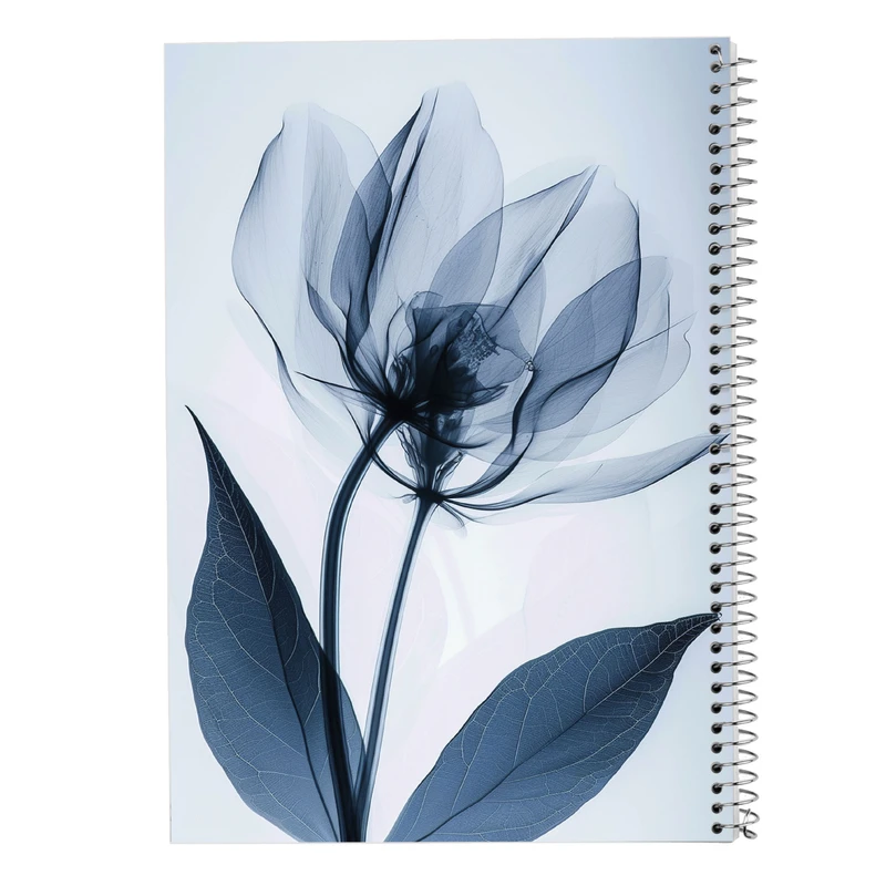 دفتر شطرنجی 50 برگ مدوپد مدل گل کد DF13942