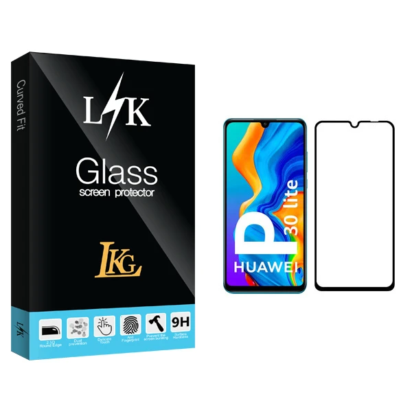 محافظ صفحه نمایش ال کا جی مدل LK Glass مناسب برای گوشی موبایل هووآوی P30 lite