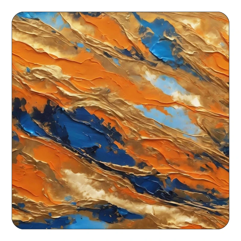 مگنت کاکتی طرح نقاشی رنگ روغن مدل mp70669