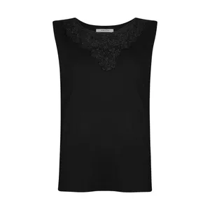 تاپ زنانه افراتین مدل یقه گیپور کد 1575