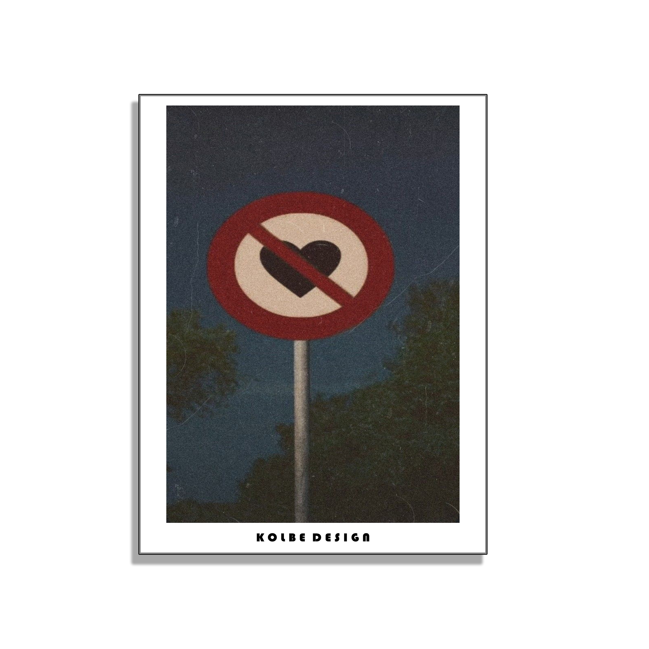 کارت پستال کلبه دیزاین طرح عشق ممنوع کد POST 2101