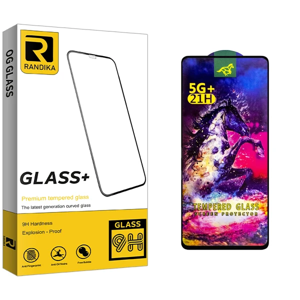 محافظ صفحه نمایش شیشه ای راندیکا مدل HORSE مناسب برای گوشی موبایل سامسونگ Galaxy A21 / A21s